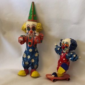 Paper Mache Clowns